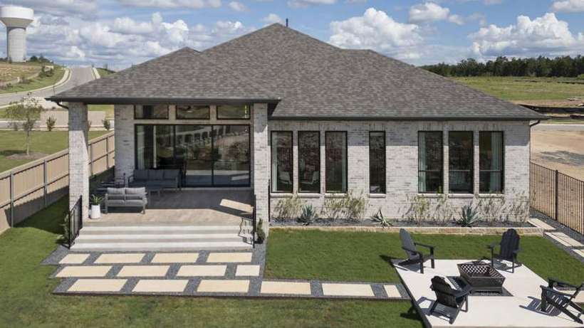 The Colony 60' · Covered Backyard Patio for Outdoor Entertaining